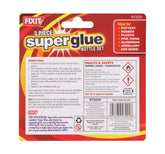 3PC SUPER GLUE BOTTLE SET